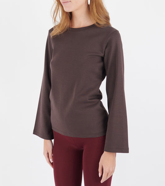 Sonia's Long Sleeve Dark Brown