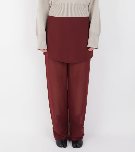Amalie Pants Burgundy