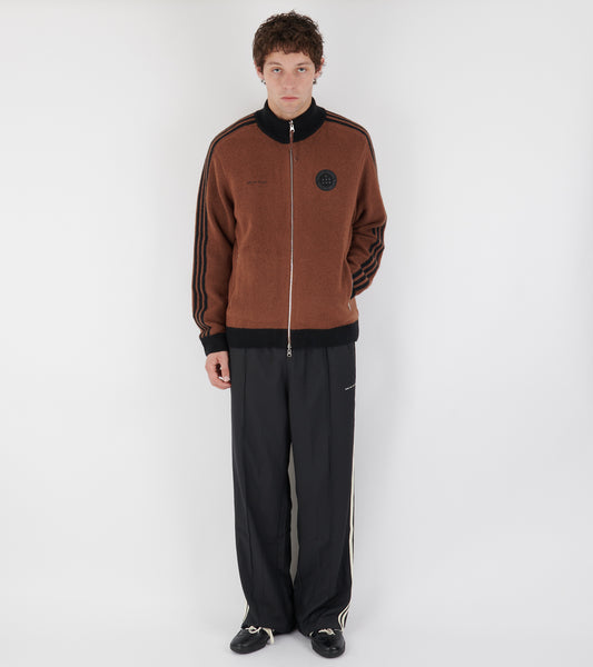 Knit Track Jacket SFTH Off White / Preloved Brown