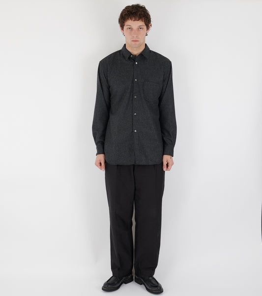 Wool Shirt Grey