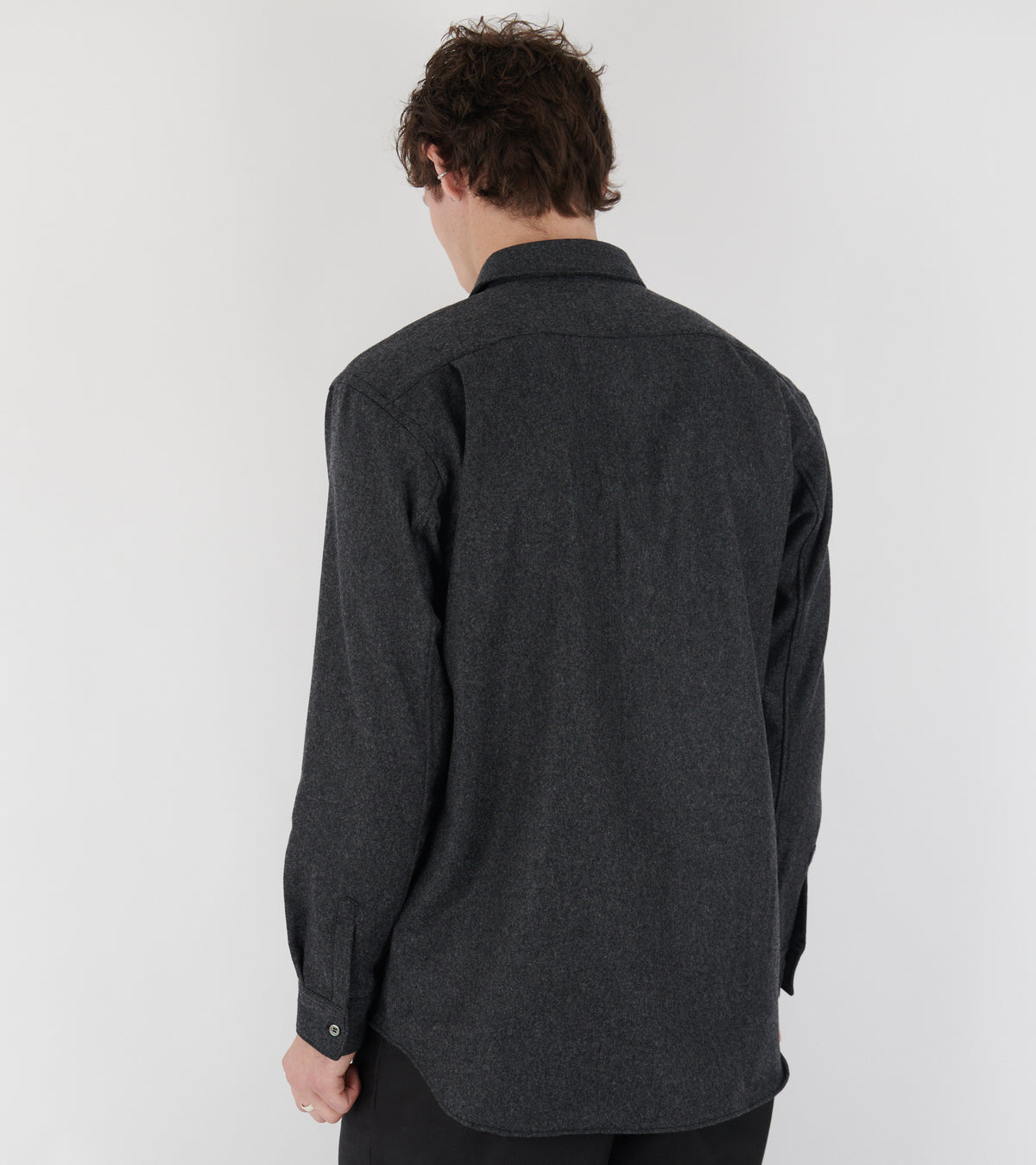Grey Wool Shirt