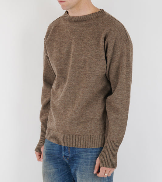 Seaman Crewneck Natural Taupe