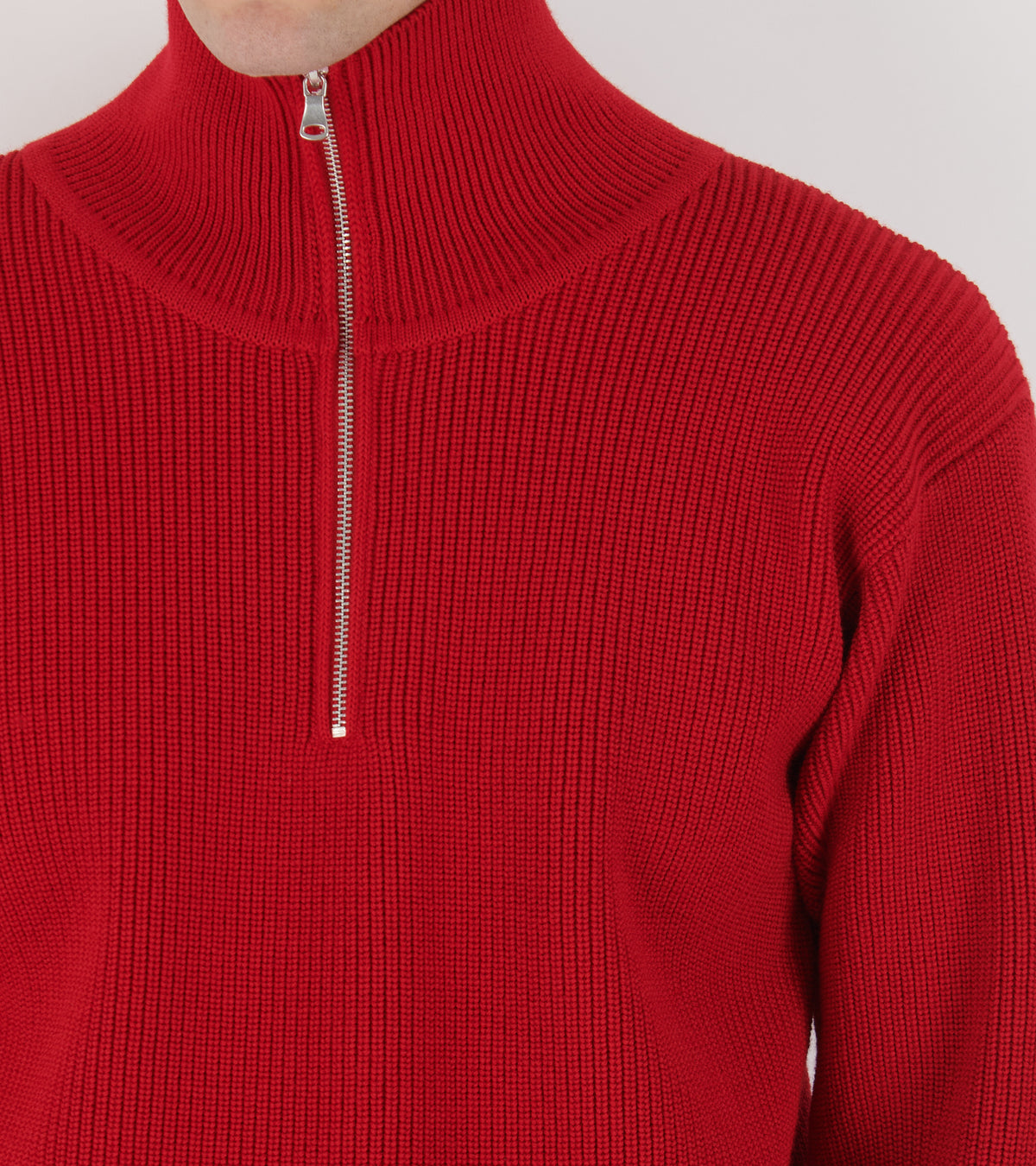 Sailor Half Zip Red