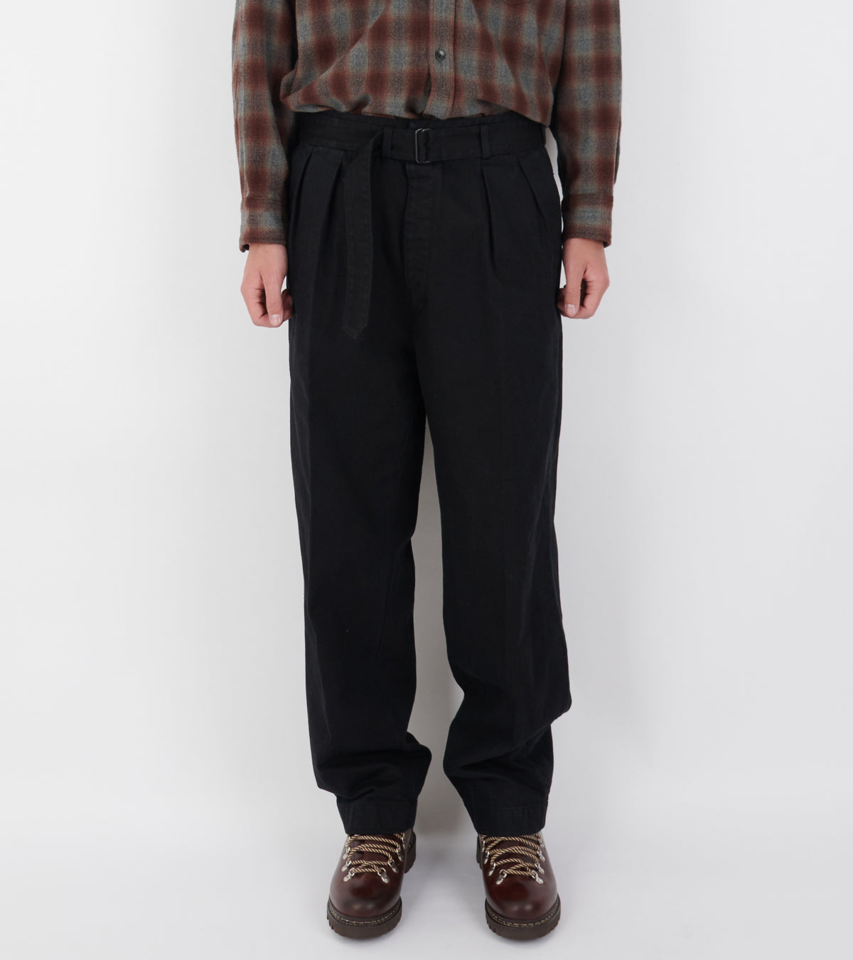Dyed Denim Riviera Pants Black