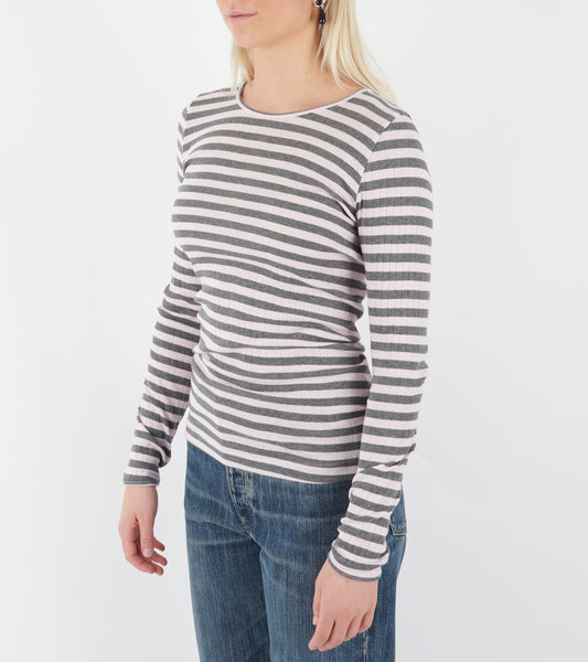 101 Rib Broadway Dk Grey/Rose Regular