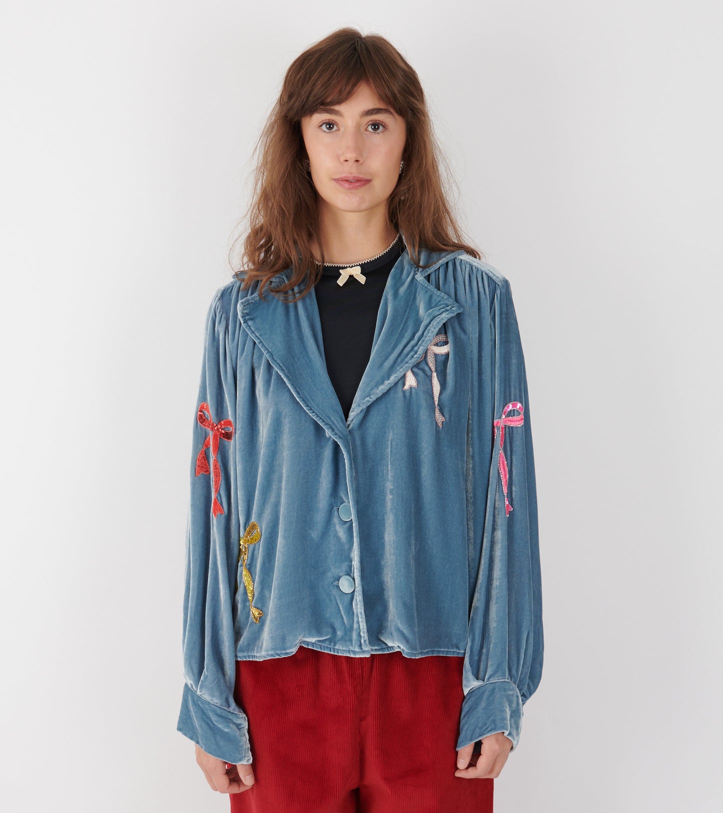 Bonsai Bow Shirt Blue