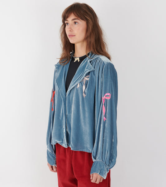 Bonsai Bow Shirt Blue