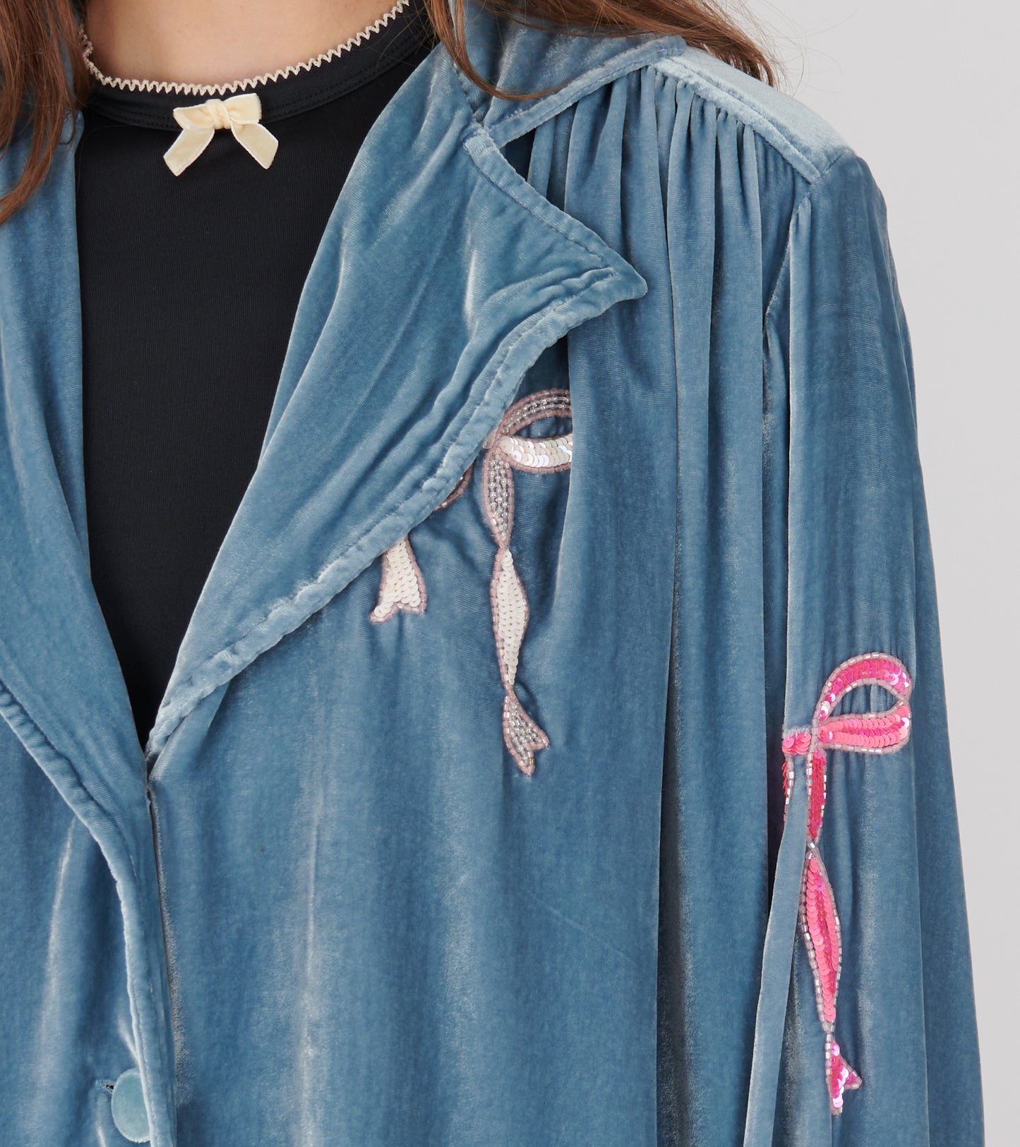 Bonsai Bow Shirt Blue