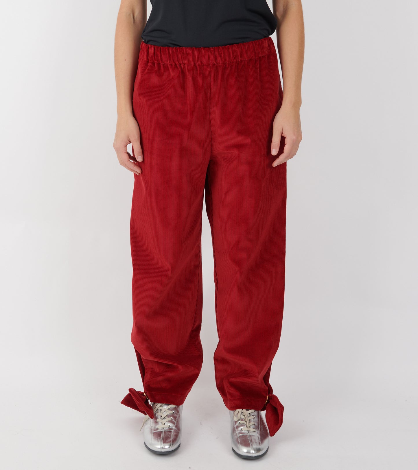 Coco Pants W. Bows Red