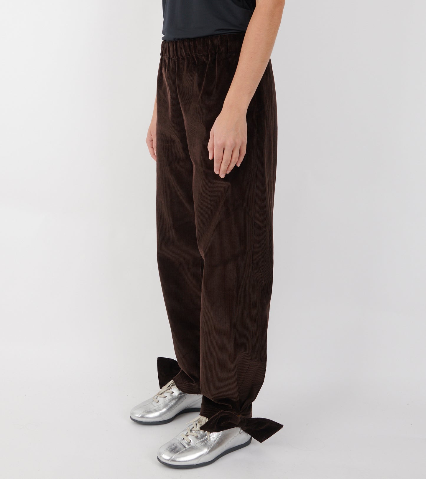 Coco Pants W. Bows Brown