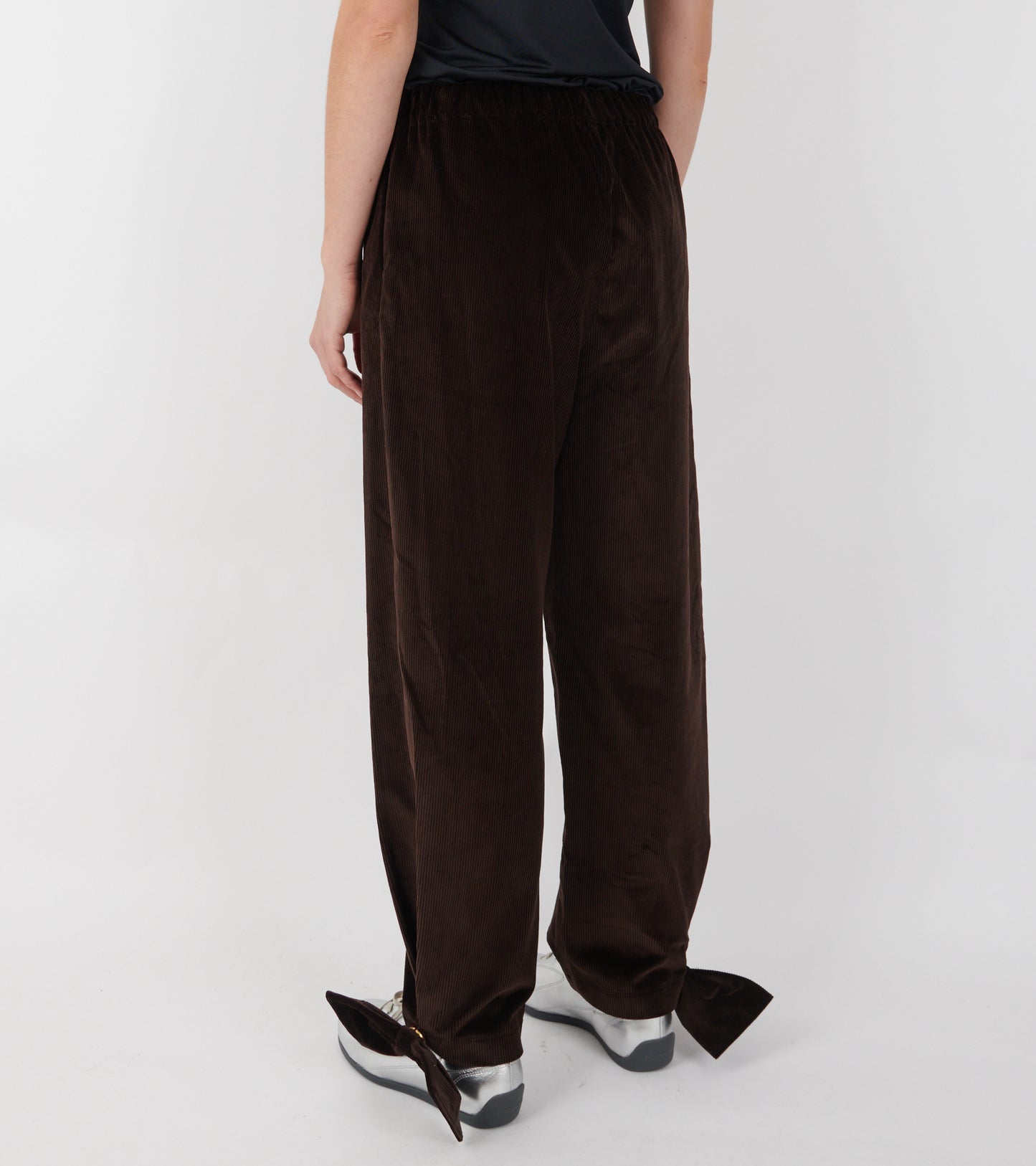 Coco Pants W. Bows Brown