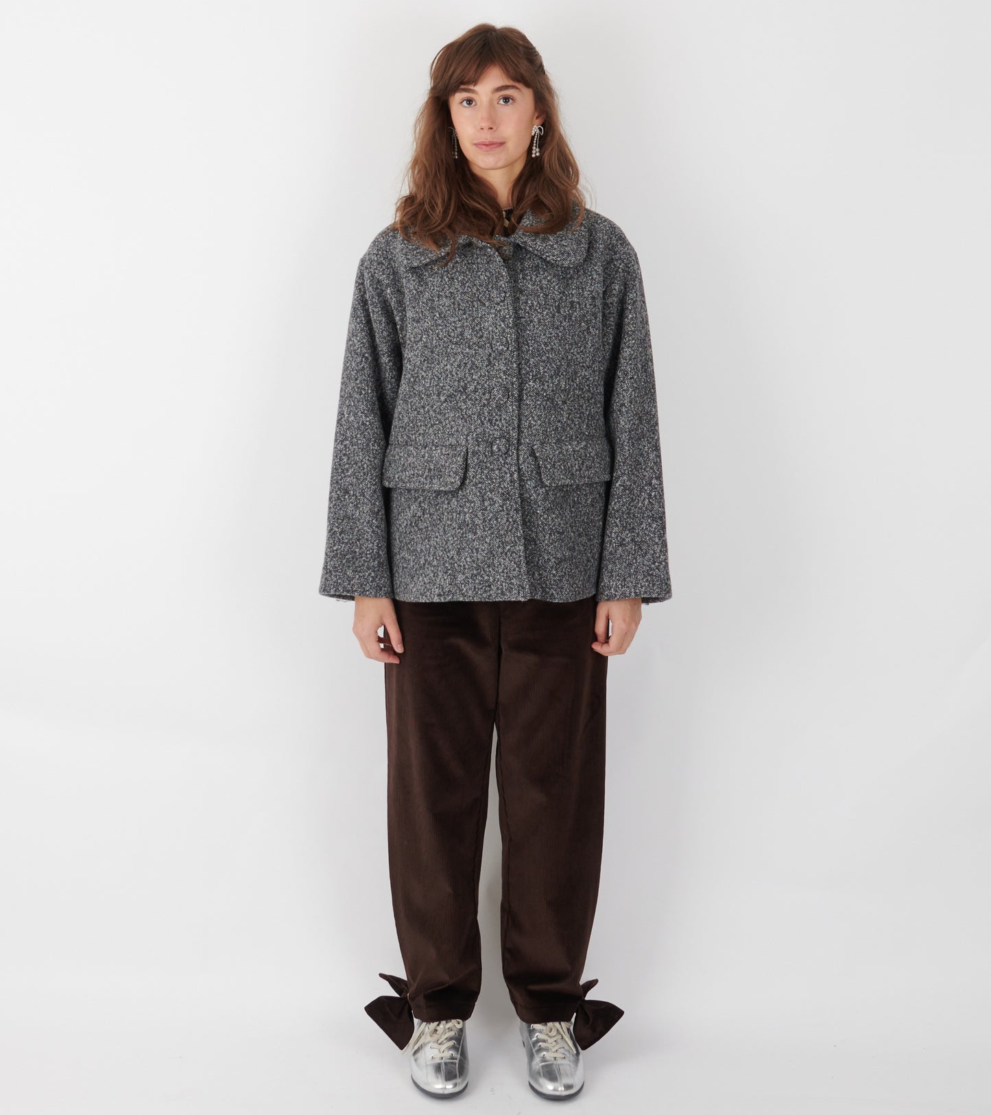 Coco Pants W. Bows Brown
