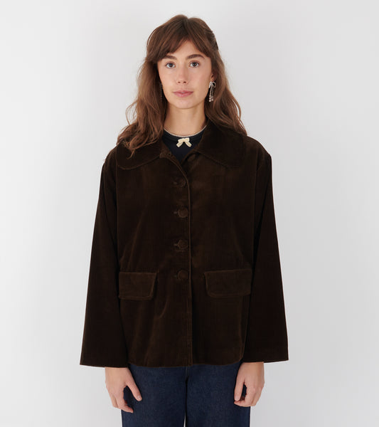 Mati Corduroy Jacket Brown