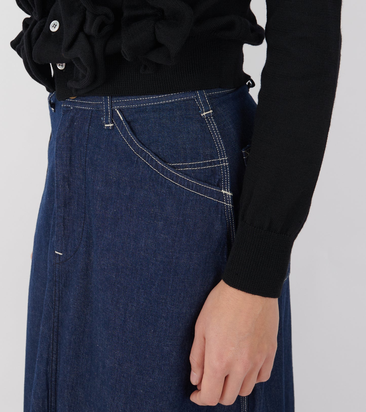 Denim Skirt One Wash