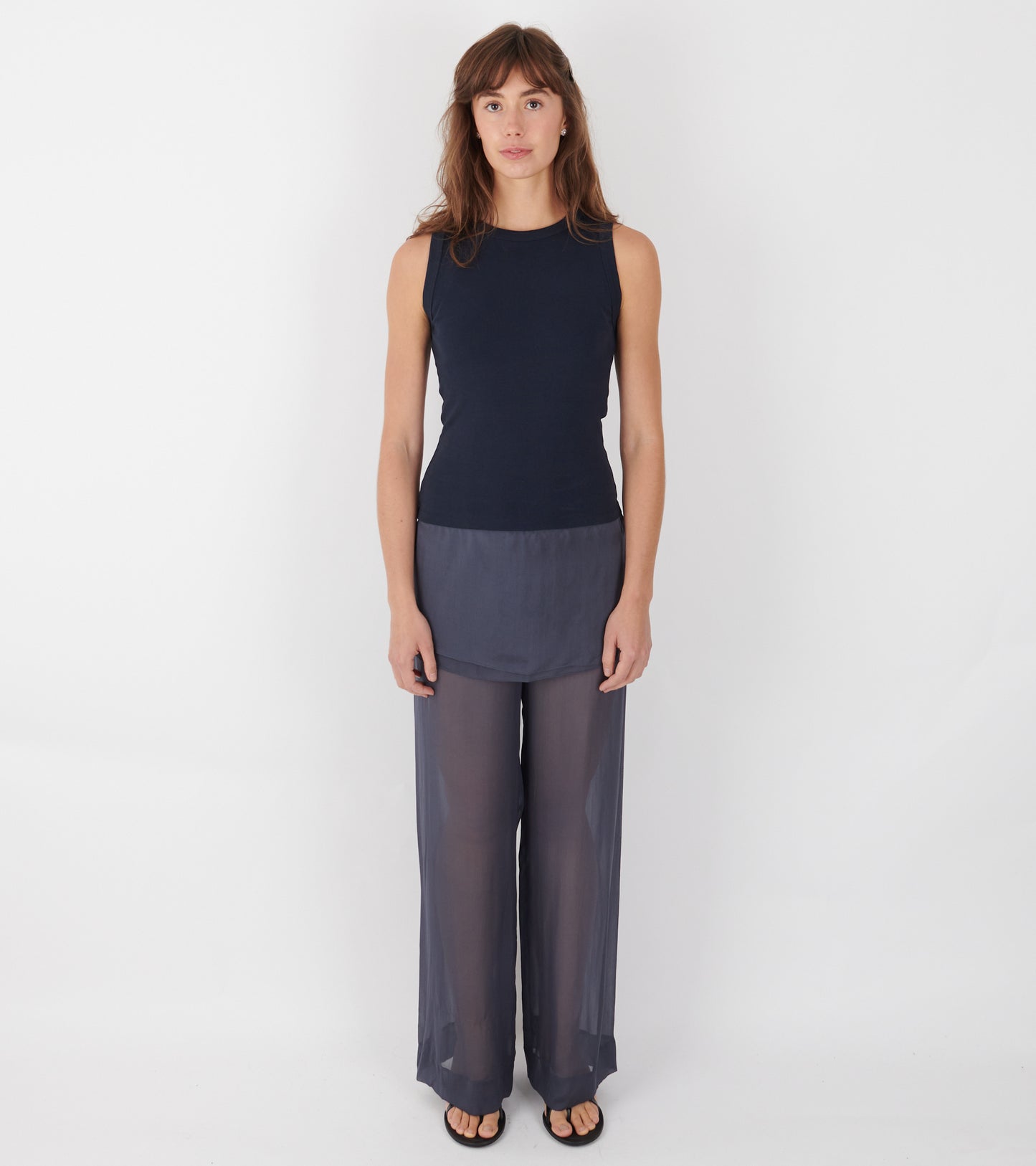 Carrie Tank Navy