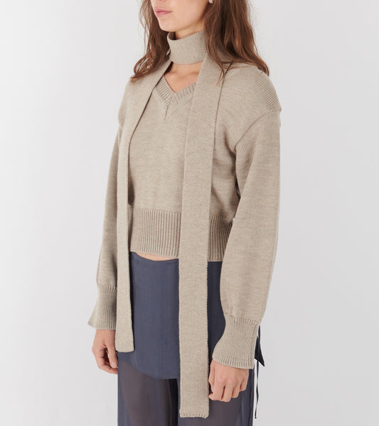 Nanna Knit Sweater Oat