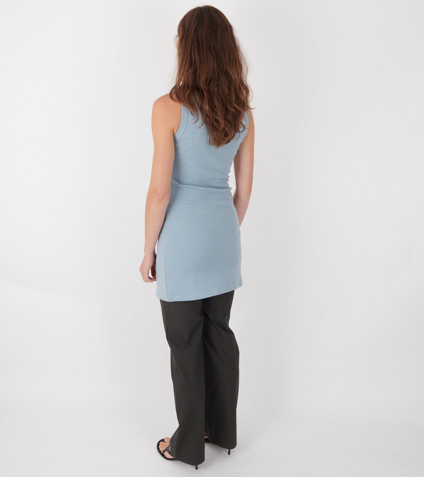 Carrie Dress Dusty Blue