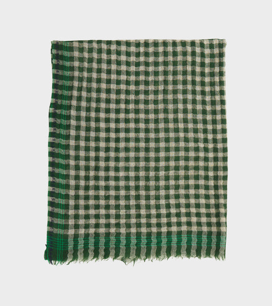 Vichy Scarf No. 693 British Green