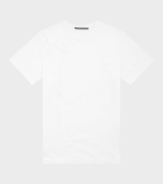 Back Logo Box Tee White