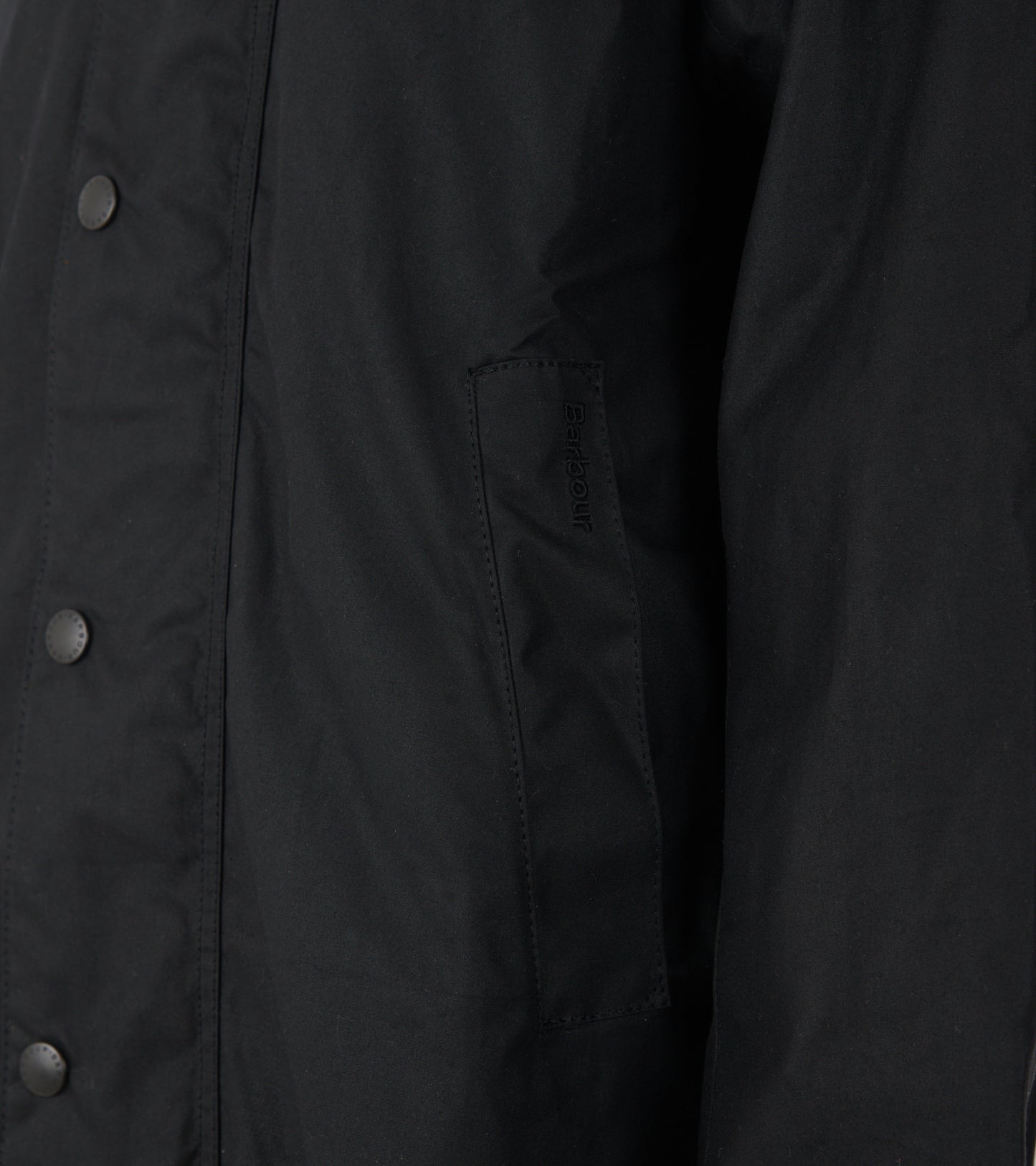 Barbour Padded Exmoor Coat Black
