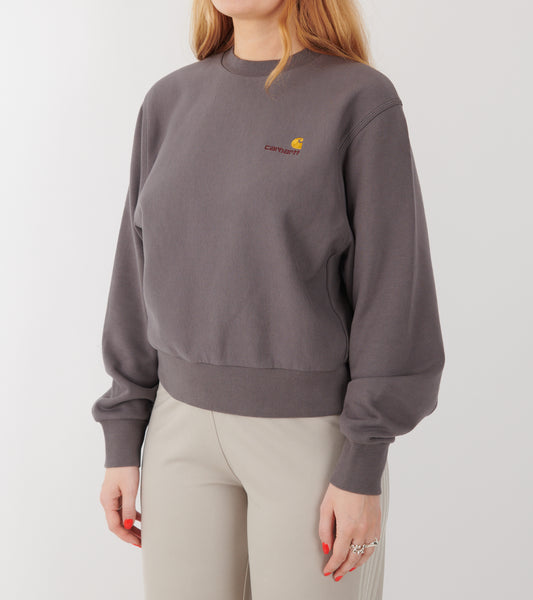 W American Script Sweat Porphyry