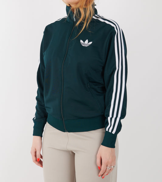 Firebird Track Top Aurora Ivy/White