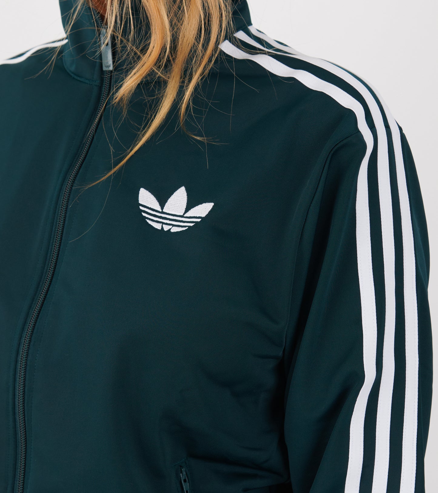 Firebird Track Top Aurora Ivy/White
