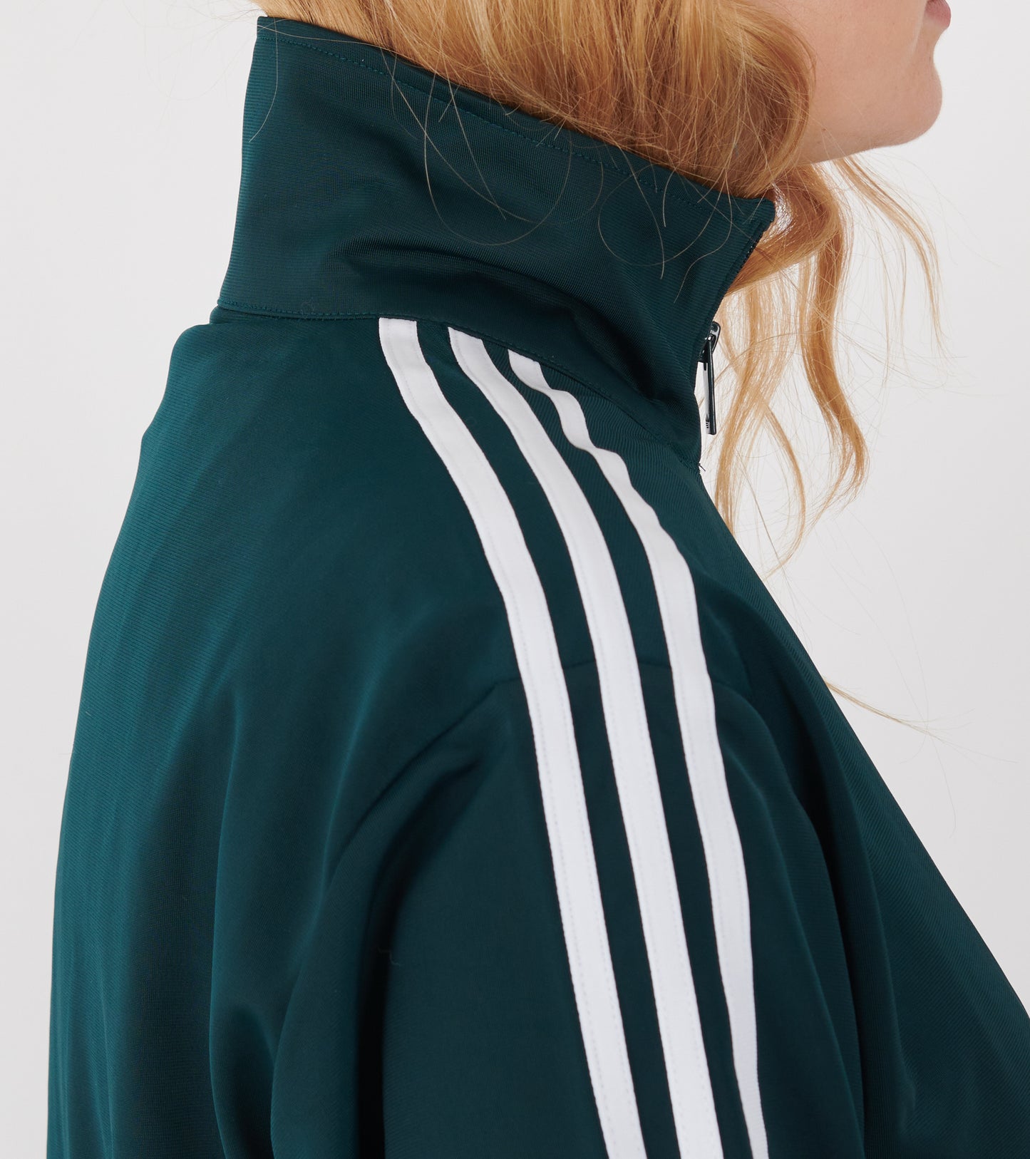 Firebird Track Top Aurora Ivy/White