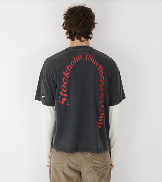 Layered Box Tee Vintage Black/Off-white