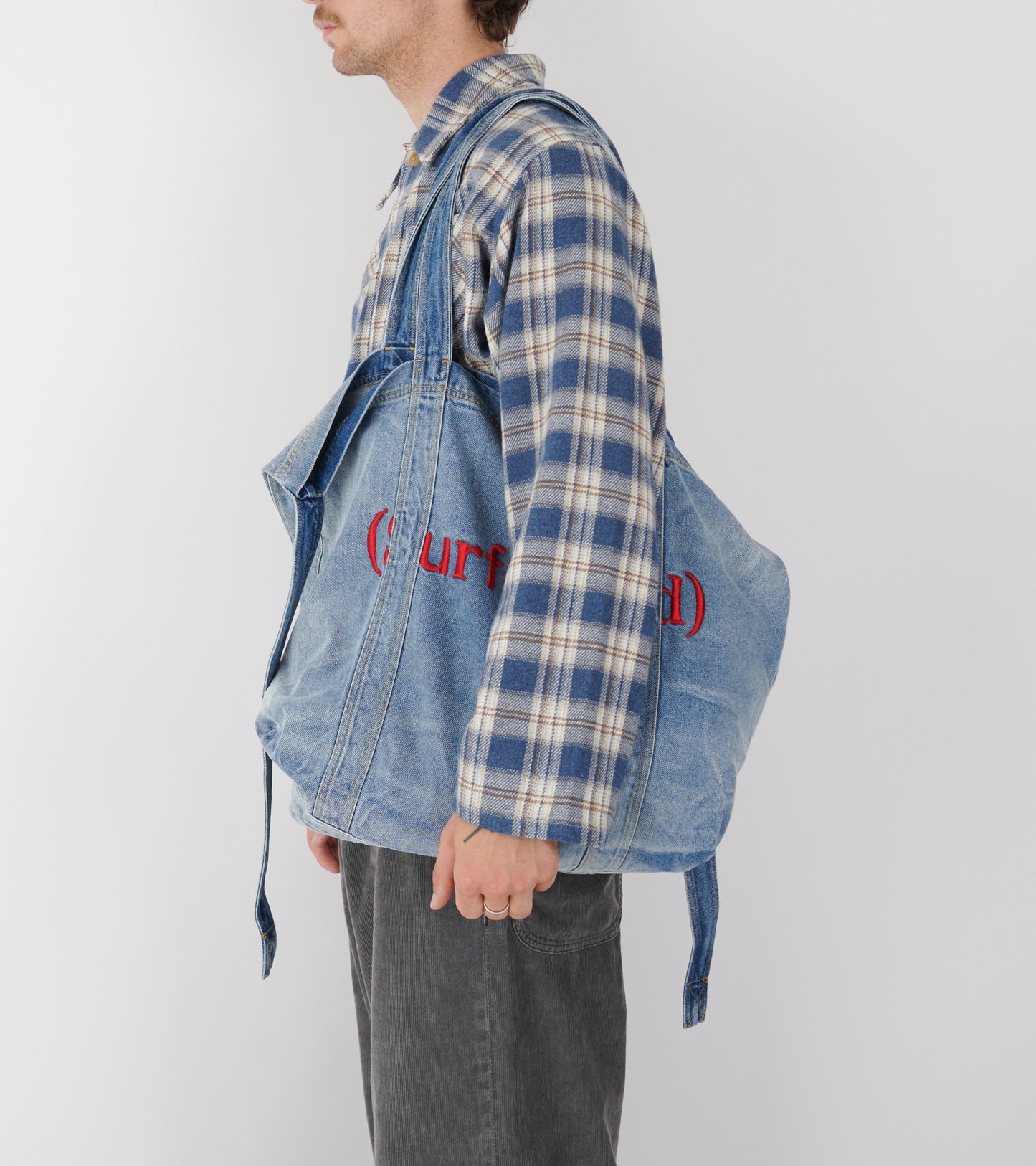 Denim Weekend Tote Blue