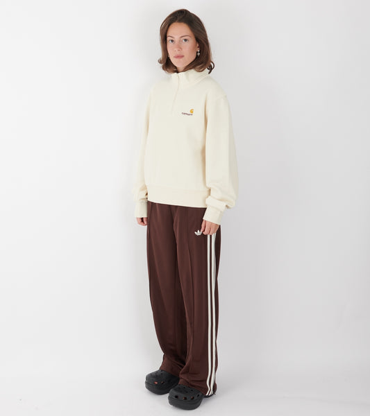 W American Script High Neck Sweat Natural