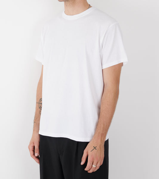 SS Crew Tee White