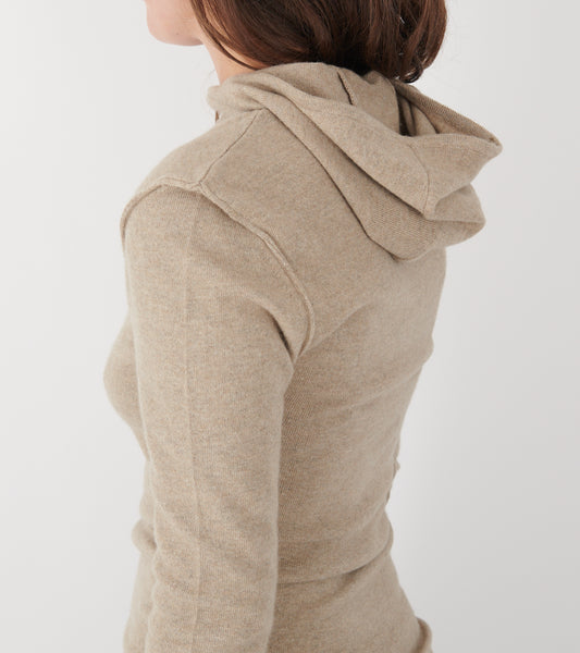 Vitus Dense Hoodie Beige Melange