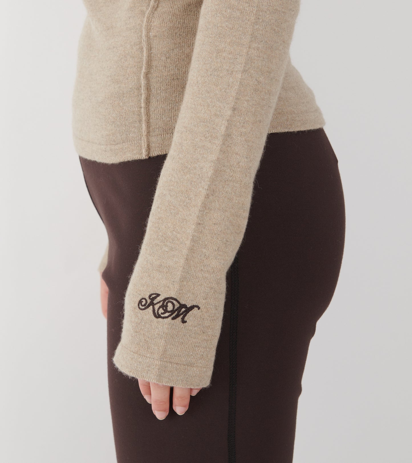 Vitus Dense Hoodie Beige Melange