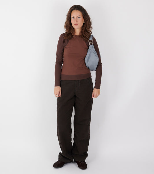 Sombrita Top Brown