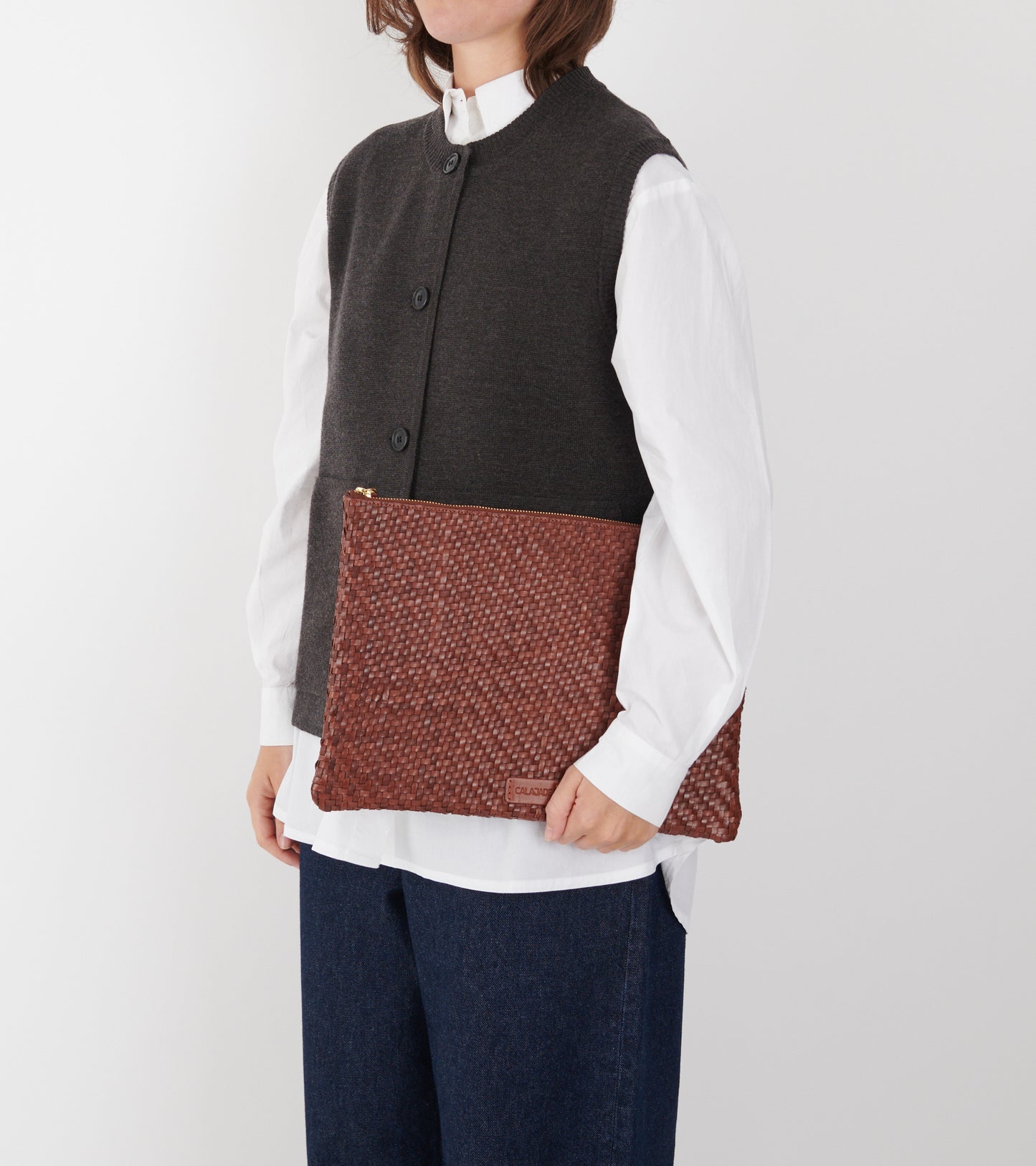 Batu Large Pouch Nutmeg