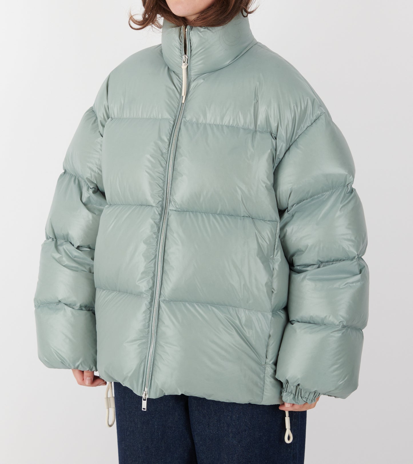 Down Puffer Jacket Mineral