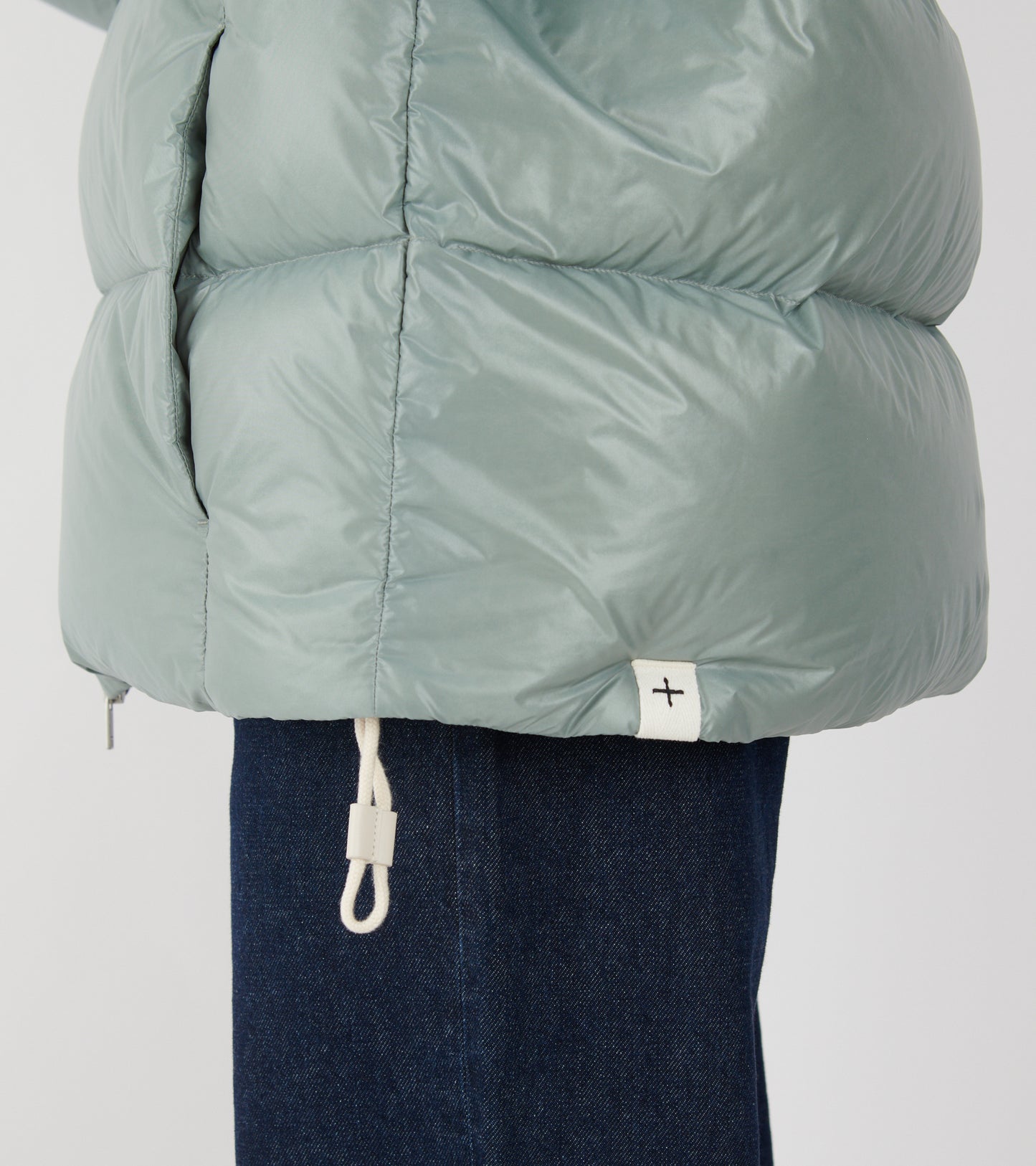 Down Puffer Jacket Mineral