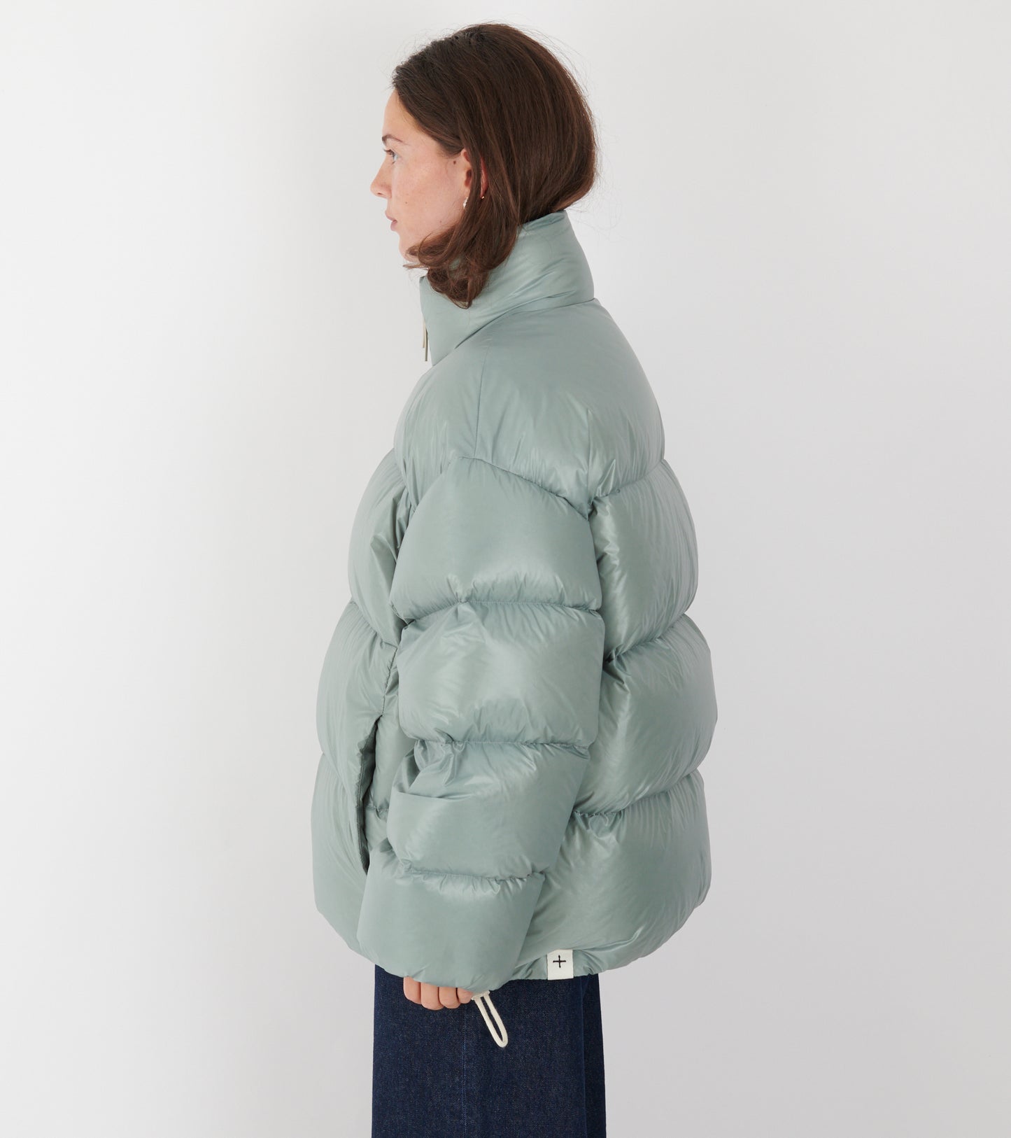Down Puffer Jacket Mineral