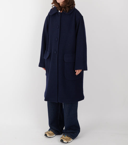 Astrid Long Coat Navy