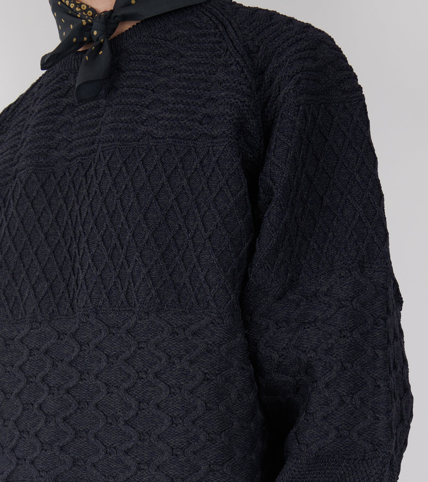 Crew Neck Sweater Dark Navy