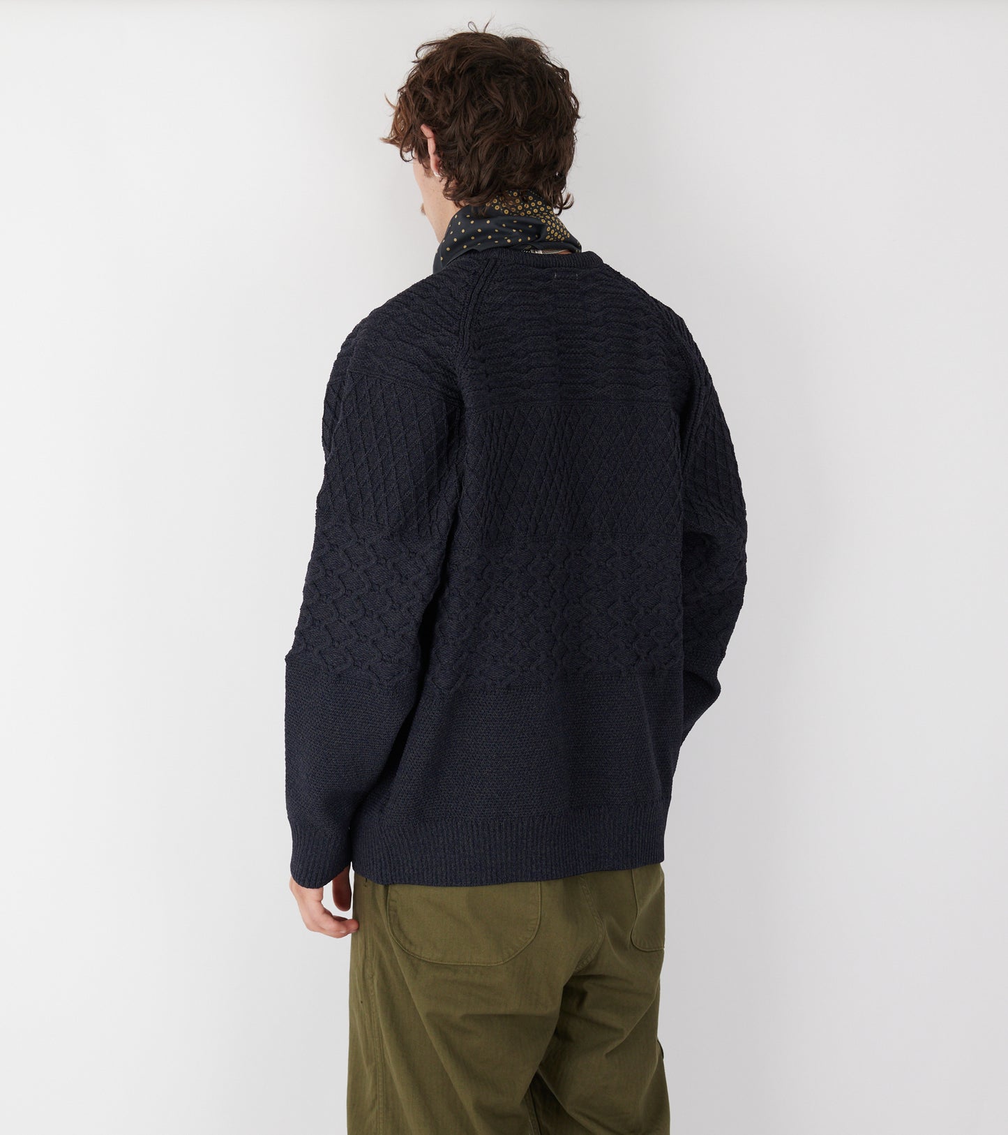 Crew Neck Sweater Dark Navy