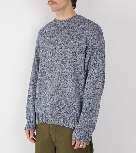 Forever Knitted Sweater Dark Blue