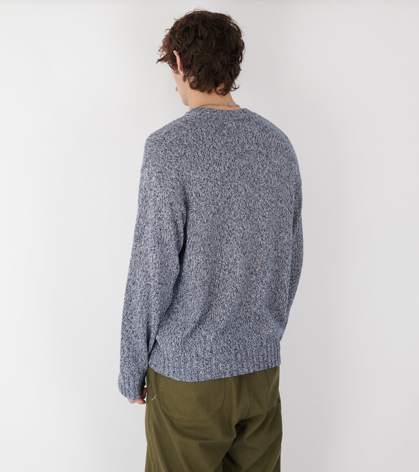 Forever Knitted Sweater Dark Blue