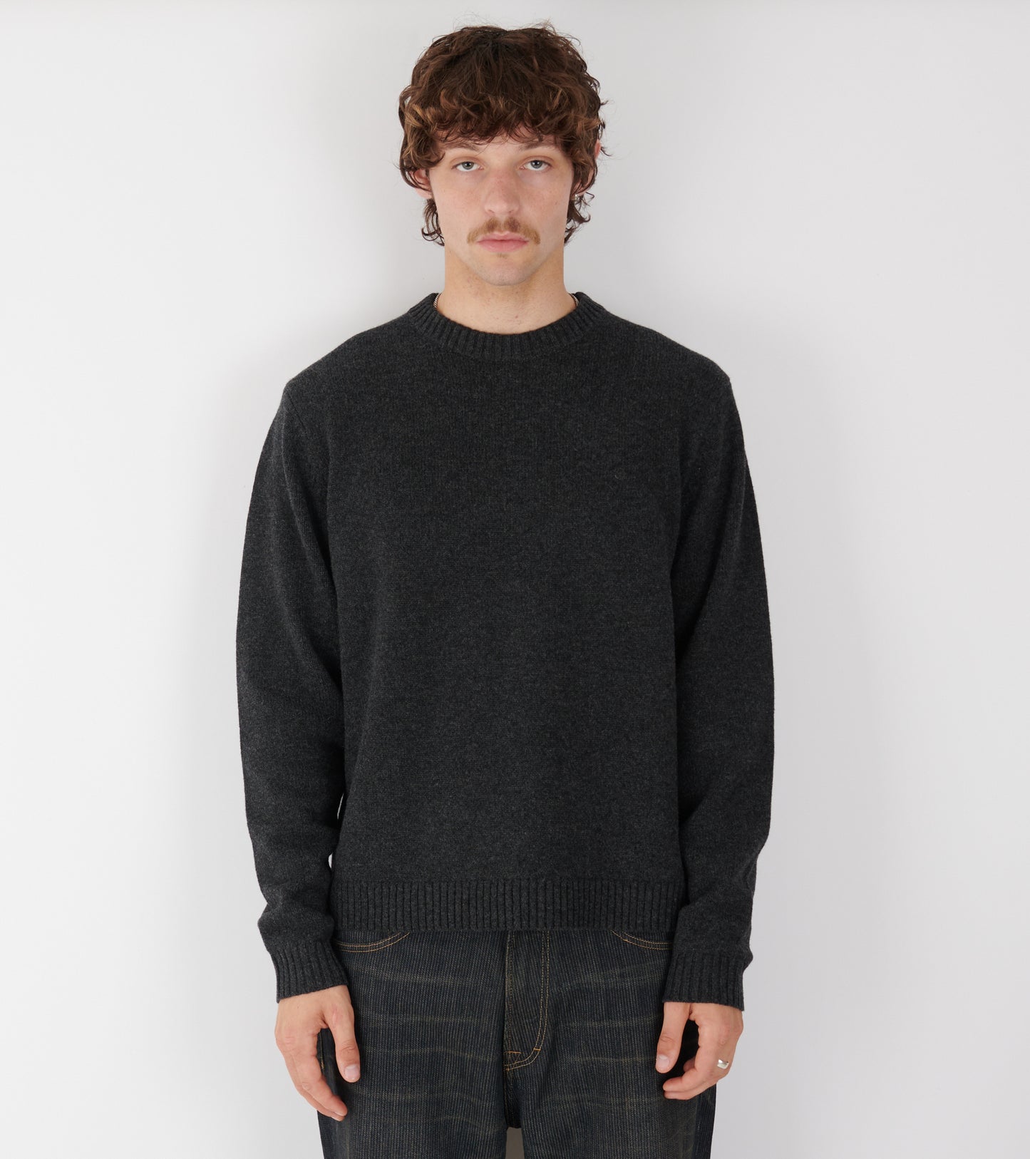 Logo Knit Sweater Black