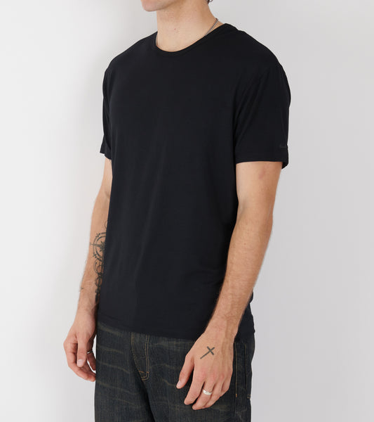Modal T-shirt 3-pack Black