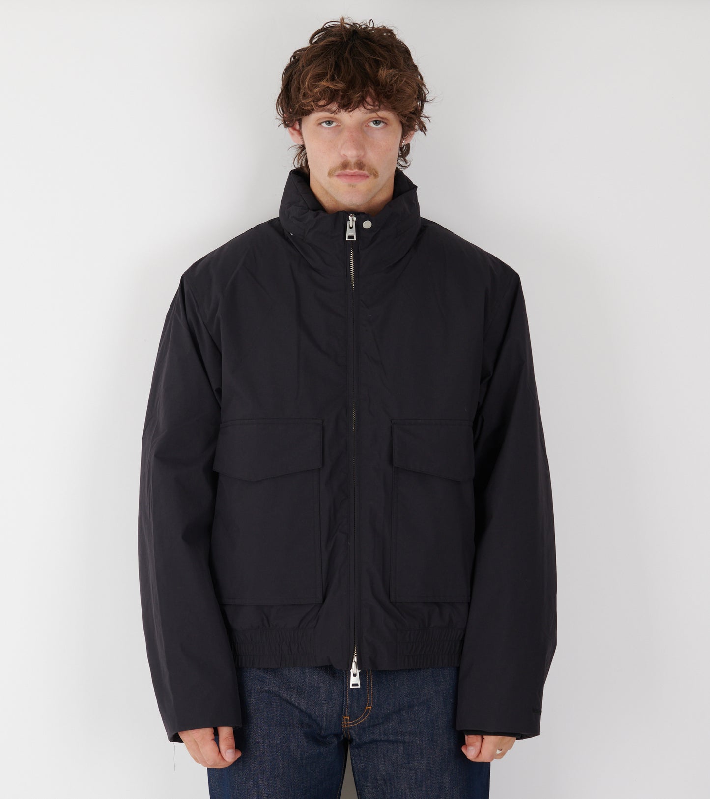 Kastrup Gore-Tex Windstopper Bomber Jacket Black
