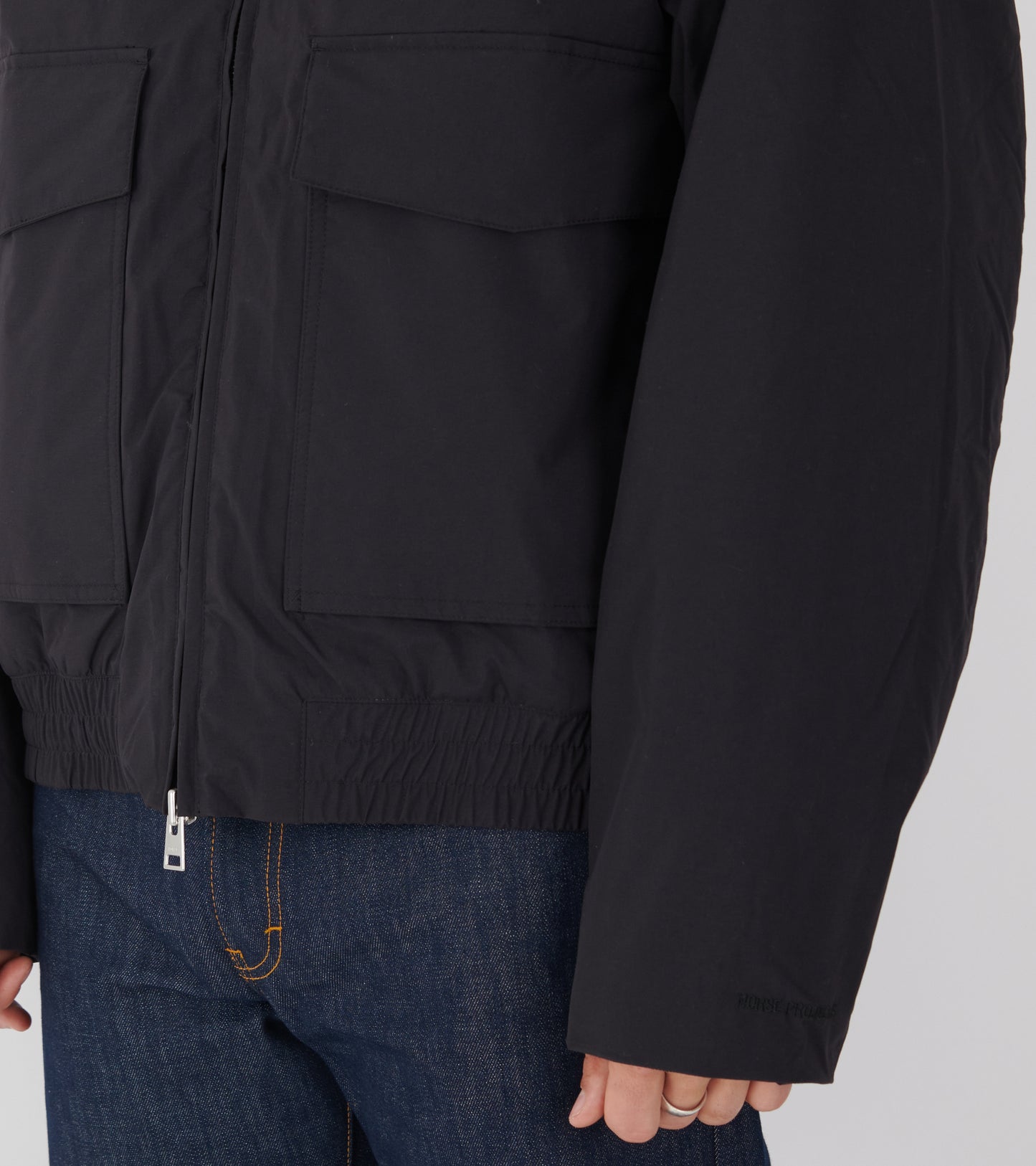 Kastrup Gore-Tex Windstopper Bomber Jacket Black