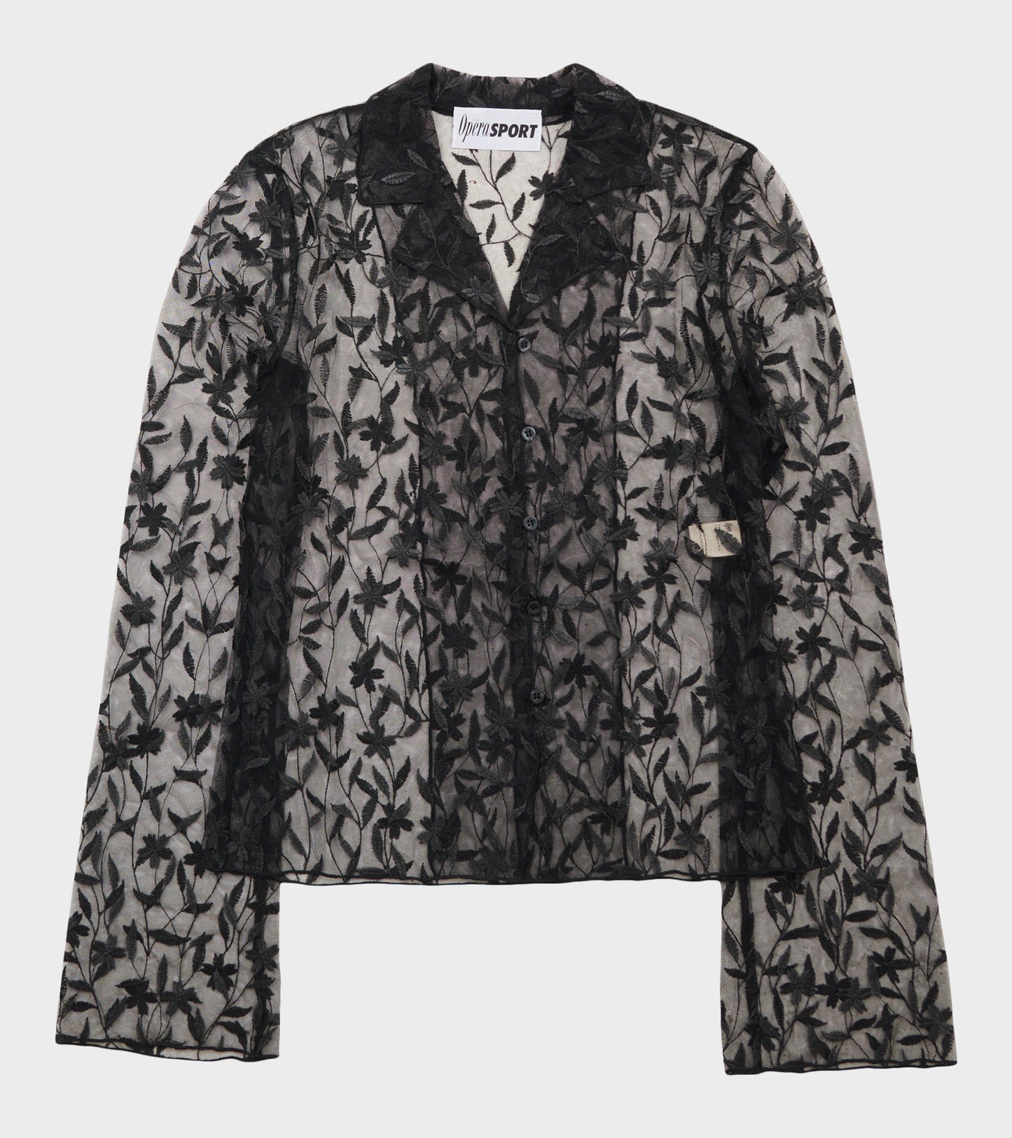 Flora Shirt Black