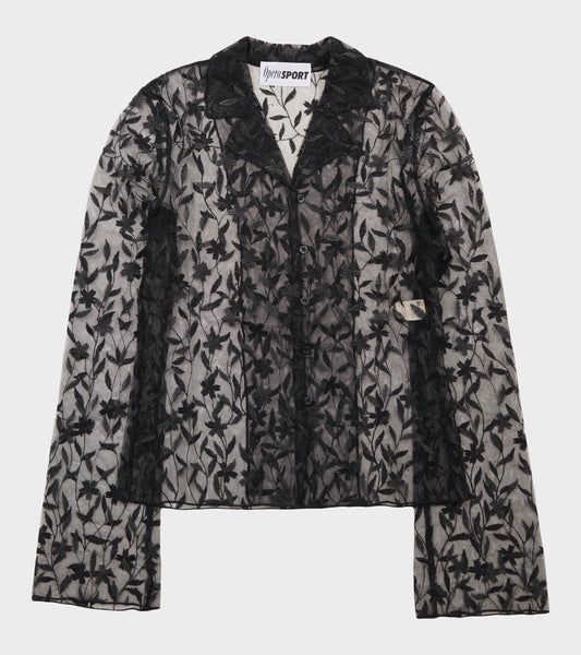 Flora Shirt Black